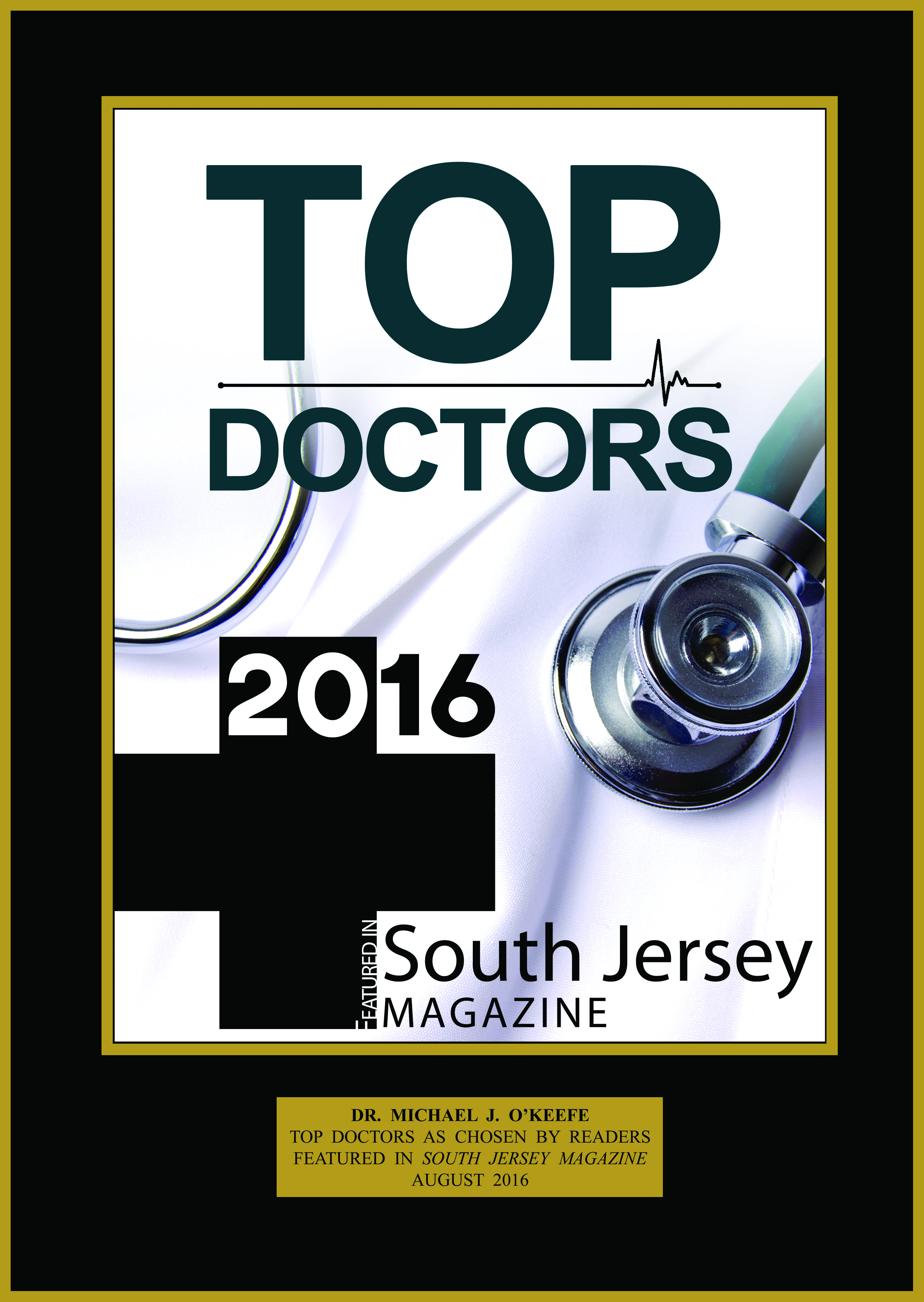 Dr. O'Keefe, South Jersey Top Physician